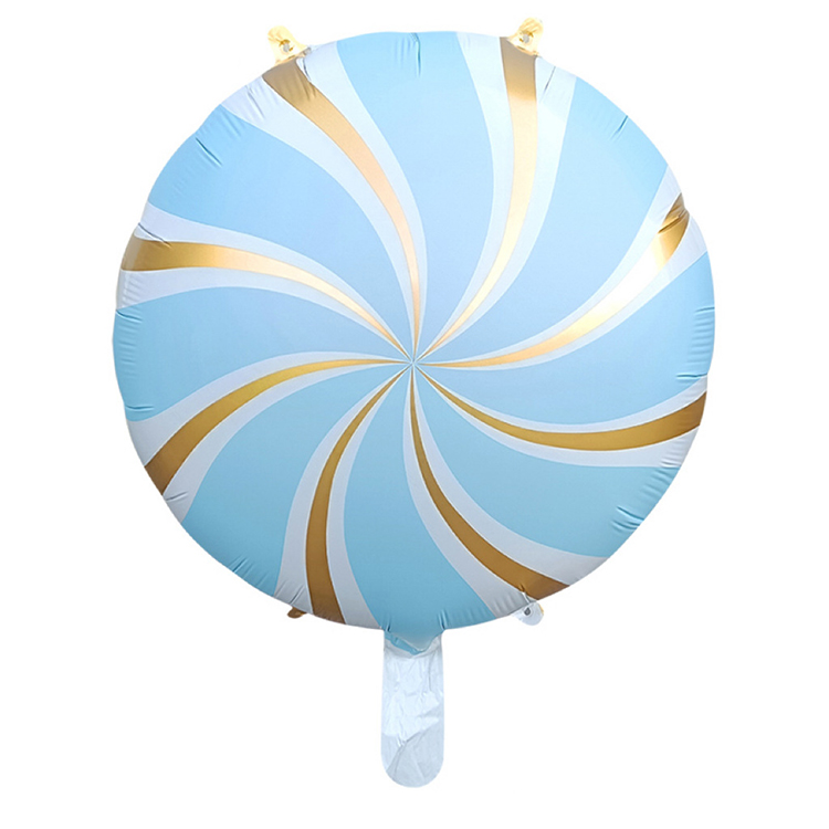 Ballons ronds bleus de 18 pouces