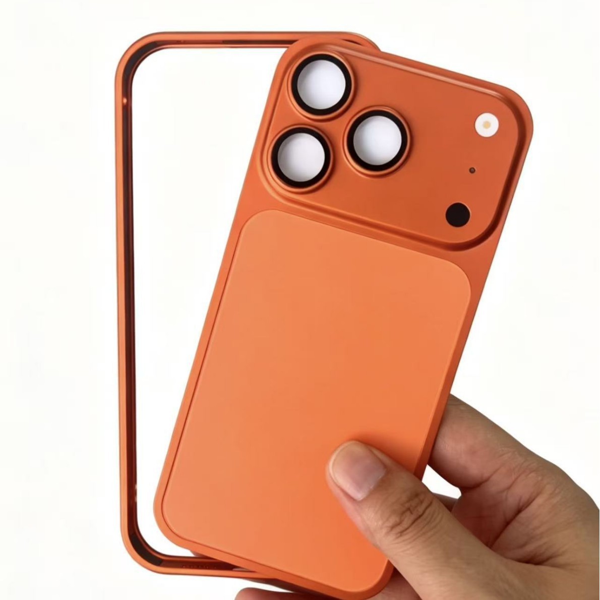 Orange Frame Metal Seconds Change to Back Sticker
