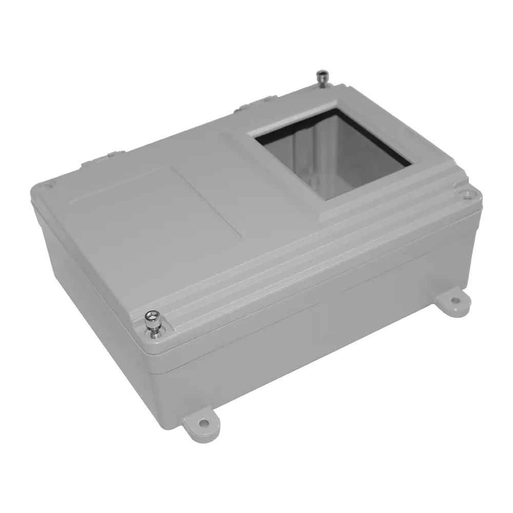 Caja electrónica cuadrada de aluminio, caja de protección IP67, 250x191x86mm, ACD12