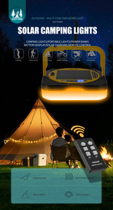 Remote Control 15 Meter <strong>String</strong> Lights Outdoor Portable Solar Charging Camping Lantern Camping Lamp Rechargeable Multi <strong>Functional</strong> - Product Image 3