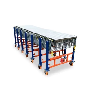 Langlebiger flexibler Rollen förderer Automatisches Entladen des Band förderers S-Typ Rollen fördersystem mit Strom zum Entladen des Kartons - Product Image 5