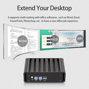 ホットセールELSKY DDR3 8GBおよびSSD 128GBシンクライアントWIFIベアボーン4KコアI3 I5 I7ミニコンピュータPC VGA 1 LinuxシステムSu - Product Image 6