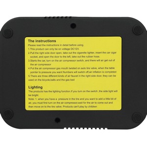 Portatile 150PSI puntatore elettrico pompa ad aria auto pneumatico pompa gonfiatore pompa ad aria con scatola funzione di pressione dei pneumatici Monitor - Product Image 3