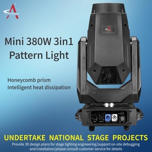 Mini bsw 3in1 mô hình os-ram 371 di chuyển đầu sân khấu ánh sáng bóng đèn halogen 8000K ánh sáng ban ngày DMX512 kiểm soát xuyên biên giới - Product Image 4