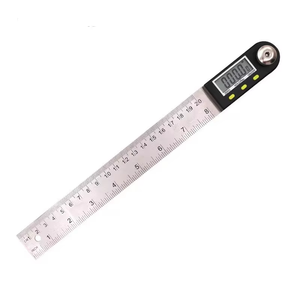 2-in-1ステンレス钢デジタル角度ファインダーと电子分度器0-300mmハンドツール - Product Image 3
