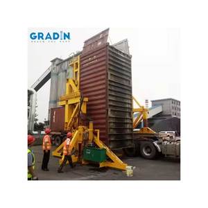 20ft Container Tilting <strong>Double</strong> Lane 90 Degree Flip Container Tilting for <strong>Loading</strong> and Unloading Materials