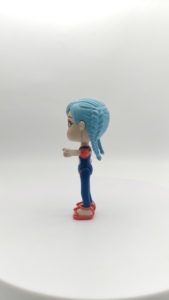 ミニソリッドPVCシミュレーション人間モデルオリジナルデザイン漫画玩具フィギュアふりをする職業画家子供用ABS素材 - Product Image 2