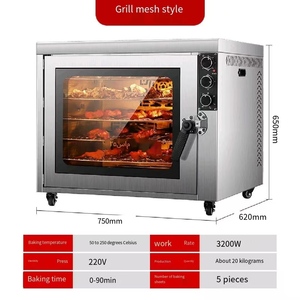 XY Best Electric Convection Oven for <strong>Baking</strong> for Toasting Pizza <strong>Sweet</strong> Potato Beef Chicken with Multifunctional Features - Product Image 5