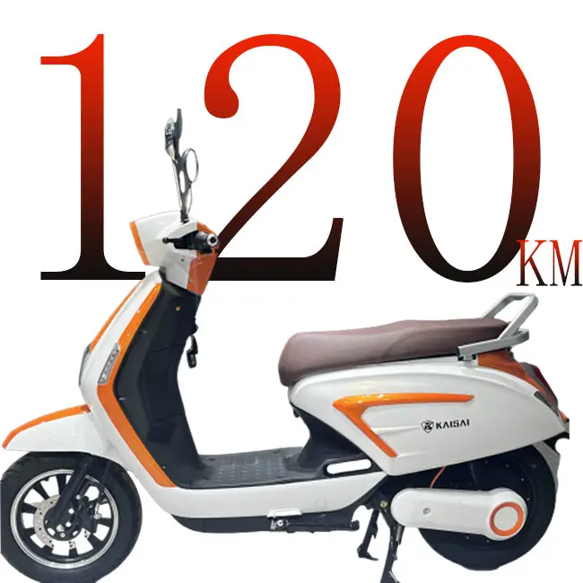 Menzilli Scooter Elektrikli Moped 1000w Ckd 2 Tekerlekli Disk Bisiklet 200kg Yük Yetişkin Çift Motorlu Elektrikli Bisiklet Motos
