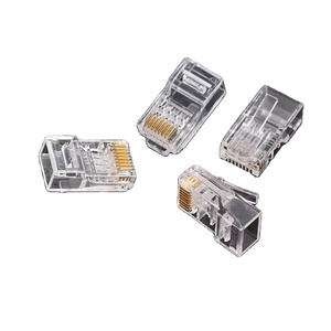 Werkslieferung Großhandel Ethernet RJ45 Verbinder CAT5e Cat6 Cat7 Stecker abgesicherte FTP 8P8C Netzwerkverbinder - Product Image 3
