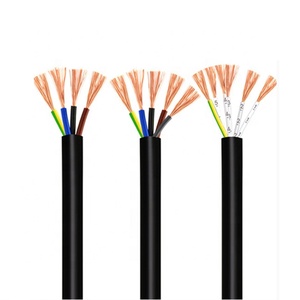 Yüksek kalite esnek RVV tel kablolar 2 3 4 5 çekirdekli kablo 0.5/1.0/1.5/2 2.5/4mm çok çekirdekli güç H05vv-f bakır elektrik kablosu - Product Image 3