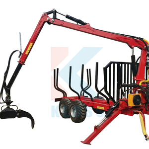 Vendita calda macchine forestali 1.5-12 Ton trattore carico tronchi rimorchio con gru in legno - Product Image 2