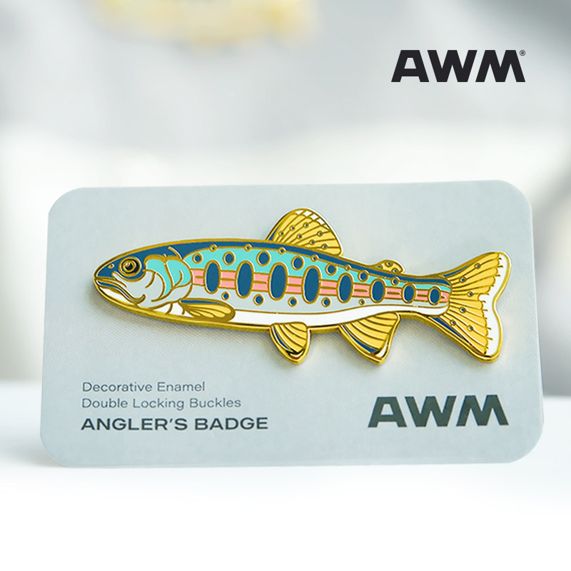 Lure Mountain Trout Badge GB-Z003G