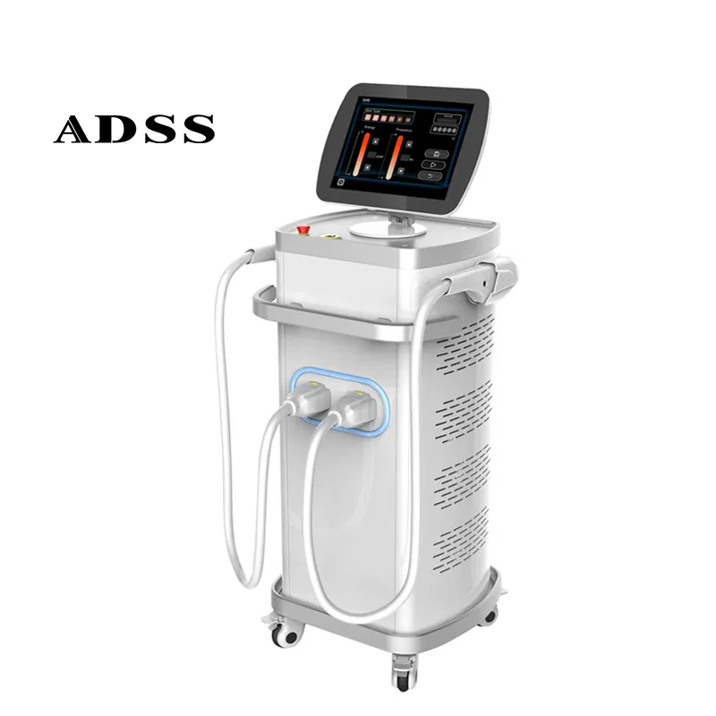 Adss High End Dpl Laser Huidverjonging Acne Pigmentatie Behandeling Ipl Multifunctionele Laser Ontharing Machine