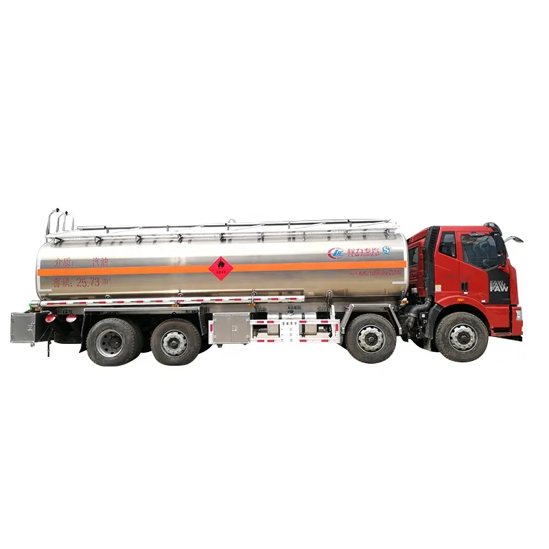 FAW — camion robuste 8x4, réservoir de carburant, livraison de carburant, camion