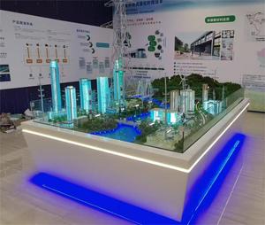 Escala arquitectónica profesional Iluminación LED personalizada Diseño de modelo 3D Solución de planificación urbana para edificios inmobiliarios - Product Image 5
