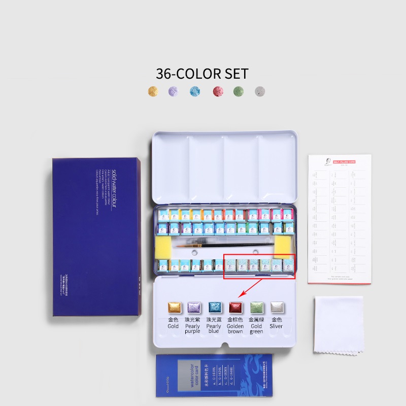36 couleurs
