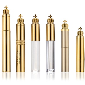 Customized Makeup Packaging Lip Color <strong>Tube</strong> Eyeliner Liquid Concealer Empty Bottle 2.5ml <strong>Slender</strong> Round Frosting Empty <strong>Tube</strong> - Product Image 1