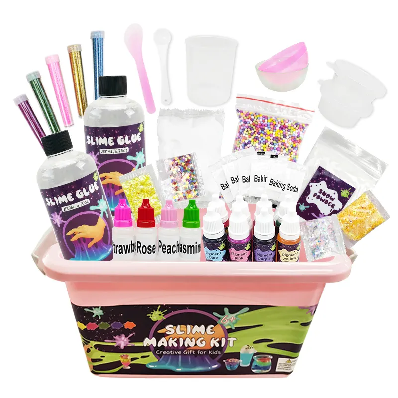 Art Craft Slime Levert Diy Party Activiteit Slime Maken Kit Voor Meisjes Jongens