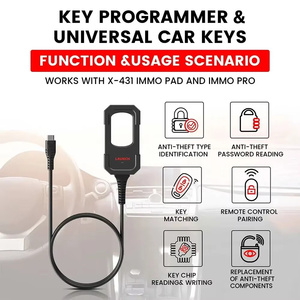 Launch X431 Key Programmer Remote Maker con 4PC Universal Remote Key 1PC Super Chip para Launch X431 Car Key Programmer