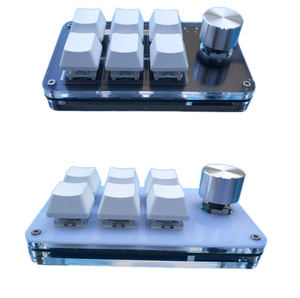 Macro Pad de 3 teclas, Mini Teclado programable con retroiluminación RGB, teclado de juego de acceso directo multifuncional con perilla para bricolaje - Product Image 6