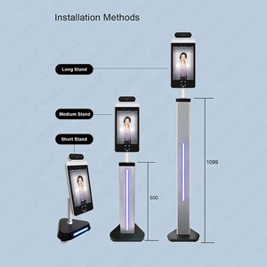 KS80T-IC X05 8 Zoll Android 11 TCP/IP WLAN 4G kostenloses SDK und Software Gesichtserkennung biometrische Zugangskontrolle Produkte - Product Image 3