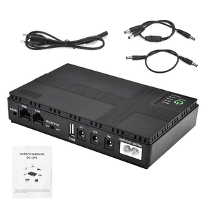 Mini Portable UPS Router Battery <strong>Backup</strong> 5V 9V 12V DC POE Output Power Supply for Wifi Router Phone <strong>Computers</strong> - Product Image 1