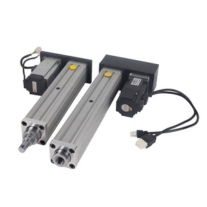 China Fabricantes Drive <span class=keywords><strong>Linear</strong></span> Screw Cilindro Telescópico Elétrico Brushless Motor Atuador Elétrico Personalizado Cilindro