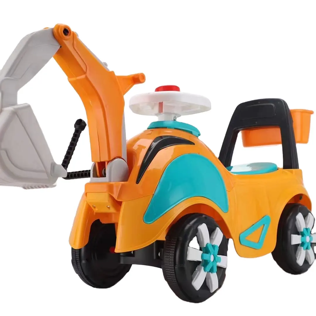 नई मॉडल पीपी सामग्री बच्चों झूले की सवारी पर कार बच्चों की गाड़ी बच्चे चक्र बिना पेडल