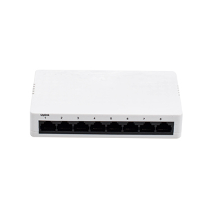 OEM Factory 8-Port Ethernet Switch <strong>10</strong>/100Mbps Network Switch Plastic Shell for Company Home <strong>LAN</strong> 100mbps Desktop Stock - Product Image 1