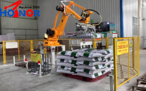 Good Quality 4 Axis <strong>Automatic</strong> Industrial Carton Box <strong>Robot</strong> Palletizer for Bottle Water Bags Palletizing <strong>System</strong> <strong>Machine</strong> - Product Image 5