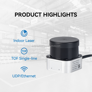 Escáner láser LiDAR KC de 360 grados, rango de 40M, antipolvo, con función de mapeo, telémetro 2D, Sensor de luz ambiental