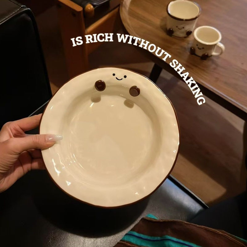 Plato blanco de 8,5 pulgadas