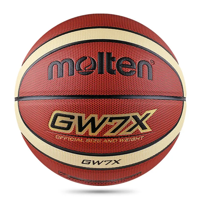 De baloncesto FIBA tamaño oficial Encuentro de tamaño y peso Oficial de Baloncesto fundido GG7X GG7 GMX7 GW7X pelota de baloncesto Tamaño 7