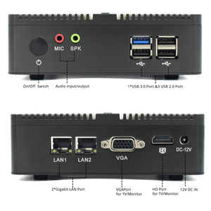HYSTOU Mini-Computer Ce-leron Windows7/10 J1900 Quad Core Lüfter loser Mini-PC Unterstützung Auto Power On Function PC - Product Image 5