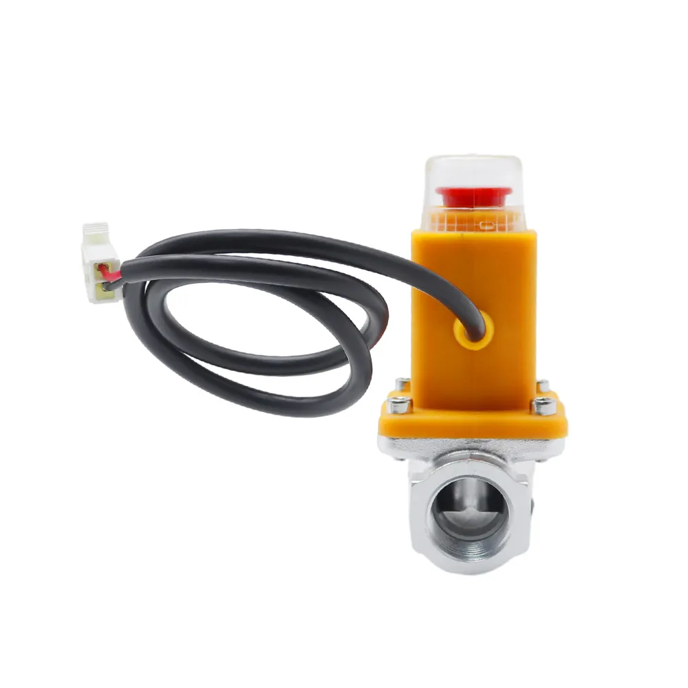 Hot Selling Zinc Alloy Gas Emergency Shut-off Solenoid Valve For Home LPG Application