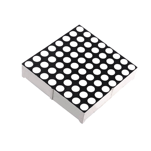 P3.7 точечная матрица 1,5 дюймов белая светодиодная матрица 8x8 светодиодный дисплей модуль