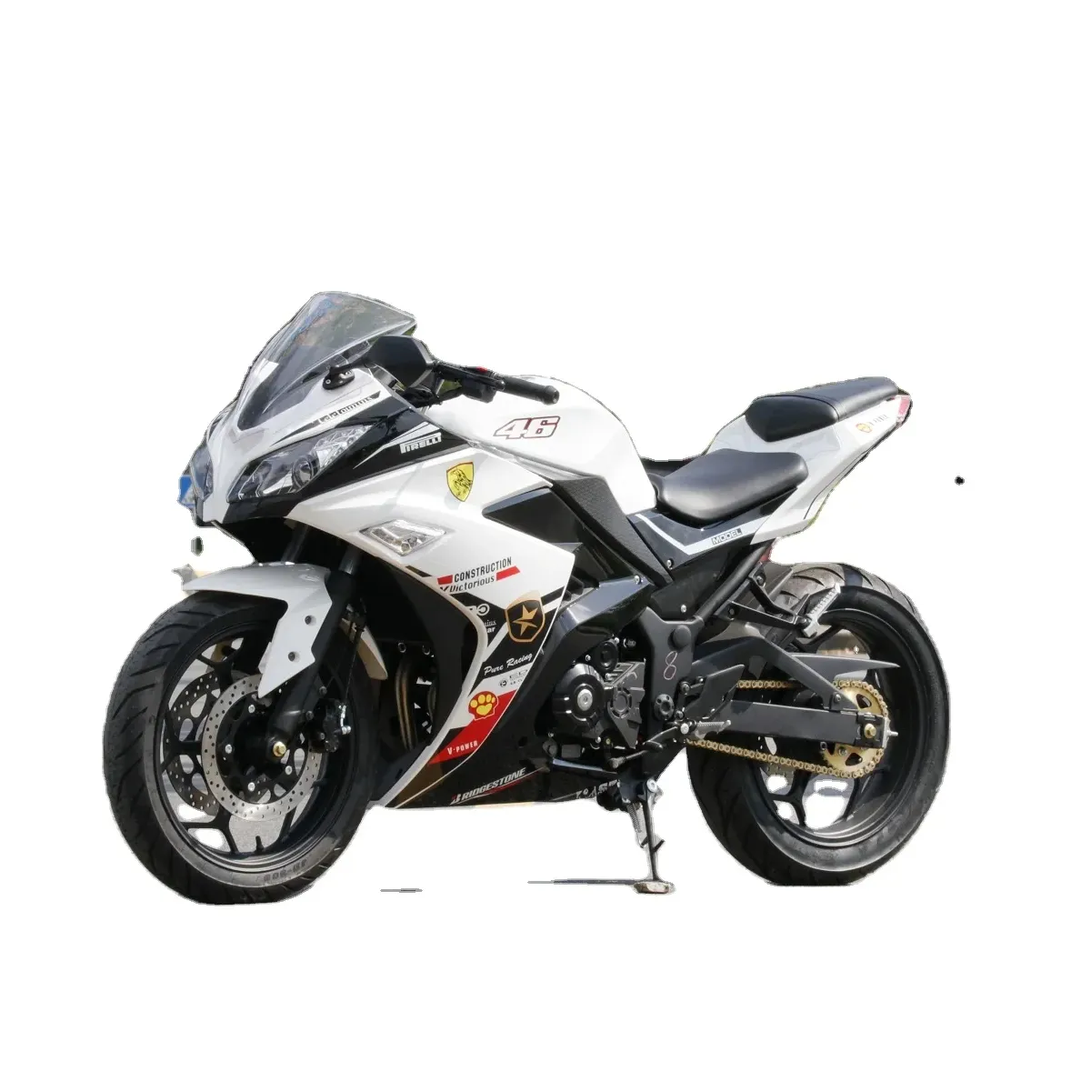 YWMS-WX-닌자 400cc 더블 실린더 수냉식 스포츠 휘발유 오토바이