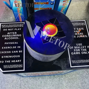 Fabrika toptan sikke işletilen çekiç Arcade boks spor oyun makinesi yetişkin büyük yumruk boks oyun makinesi satılık - Product Image 6