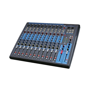 Mezclador de Audio profesional de 12 canales, consola, sistema de interfaz, mezclador de audio analógico - Product Image 1
