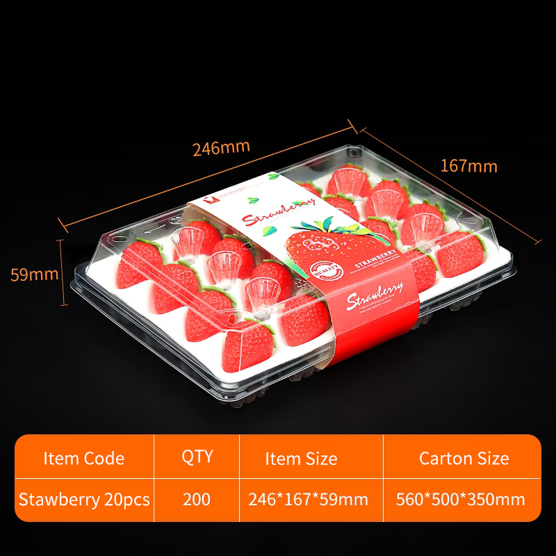 Fraise-20 pièces