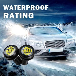 Hawk-Eye không thấm nước 12V 24V LED chỉ số đèn 23mm 18mm ban ngày chạy đèn sương mù & đèn pin cho xe vật liệu kim loại - Product Image 3
