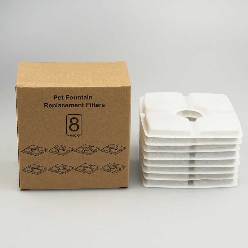 Carré Blanc 8 pièces par boîte