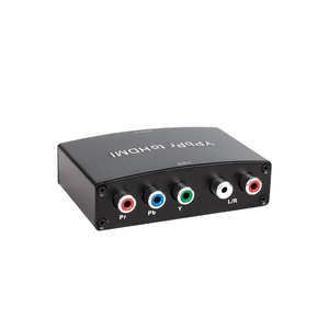 Component to <strong>HDMI</strong> Adapter YPbPr to <strong>HDMI</strong> Converter + R/L 5RCA RGB to <strong>HDMI</strong> Video Audio Converter Adapter