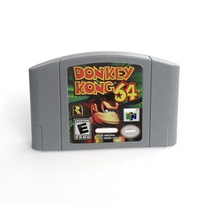 Konsol Game Video Retro Donkeye Kong <span class=keywords><strong>64</strong></span> USA versi dalam bahasa Inggris N64 64bit kartrid Game untuk N64 - Product Image 1