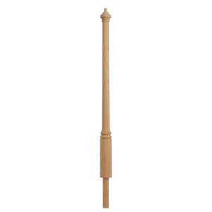 Rắn sồi đỏ newel thân thiện với môi nhà máy trực tiếp, Việt Nam newel bài rắn sồi đỏ newel bài - Product Image 1
