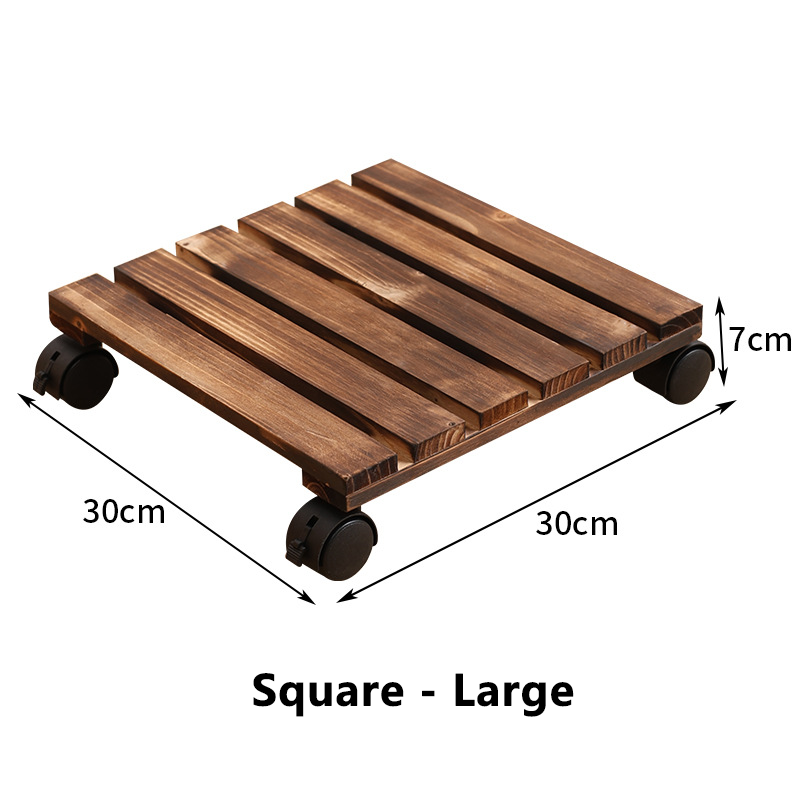 Carré 30*30*7cm + Roue en plastique - 670g