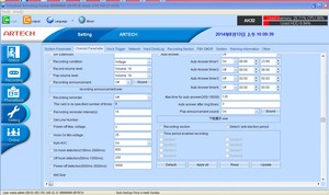 Grabadora de teléfono web de 32 canales con 1TB HDD Detalles de llamadas Monitor en tiempo real - Product Image 6