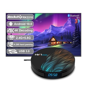Ihomemix กล่องทีวีแอนดรอยด์ RK3328 HK1/สูงสุด HK1max กล่องรับสัญญาณที่ดีที่สุดจากโรงงานขายตรงจากโรงงานที่มี4K แบบเต็มรูปแบบ - Product Image 1