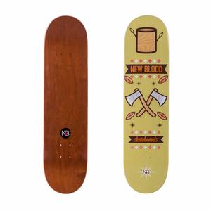 Grafik baskı ile 7ply 100% kanadalı akçaağaç profesyonel kaykay güverte özel şekil güverte - Product Image 6